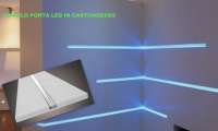 Profilo porta led piano